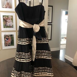 BCBG Strapless Cocktail Dress